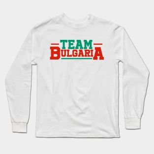 Team Bulgaria - Summer Olympics Long Sleeve T-Shirt